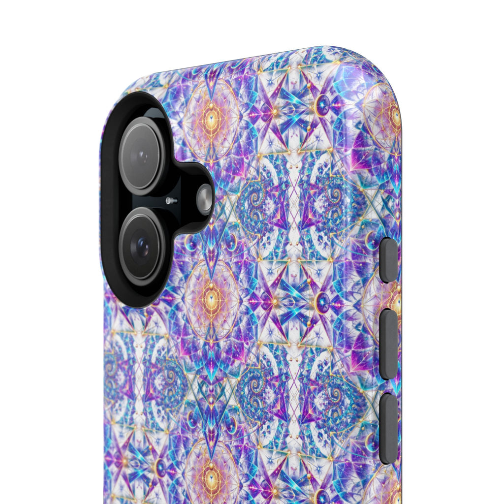 Geometric Pattern Phone Case — Protective Cosmic Art iPhone Cover