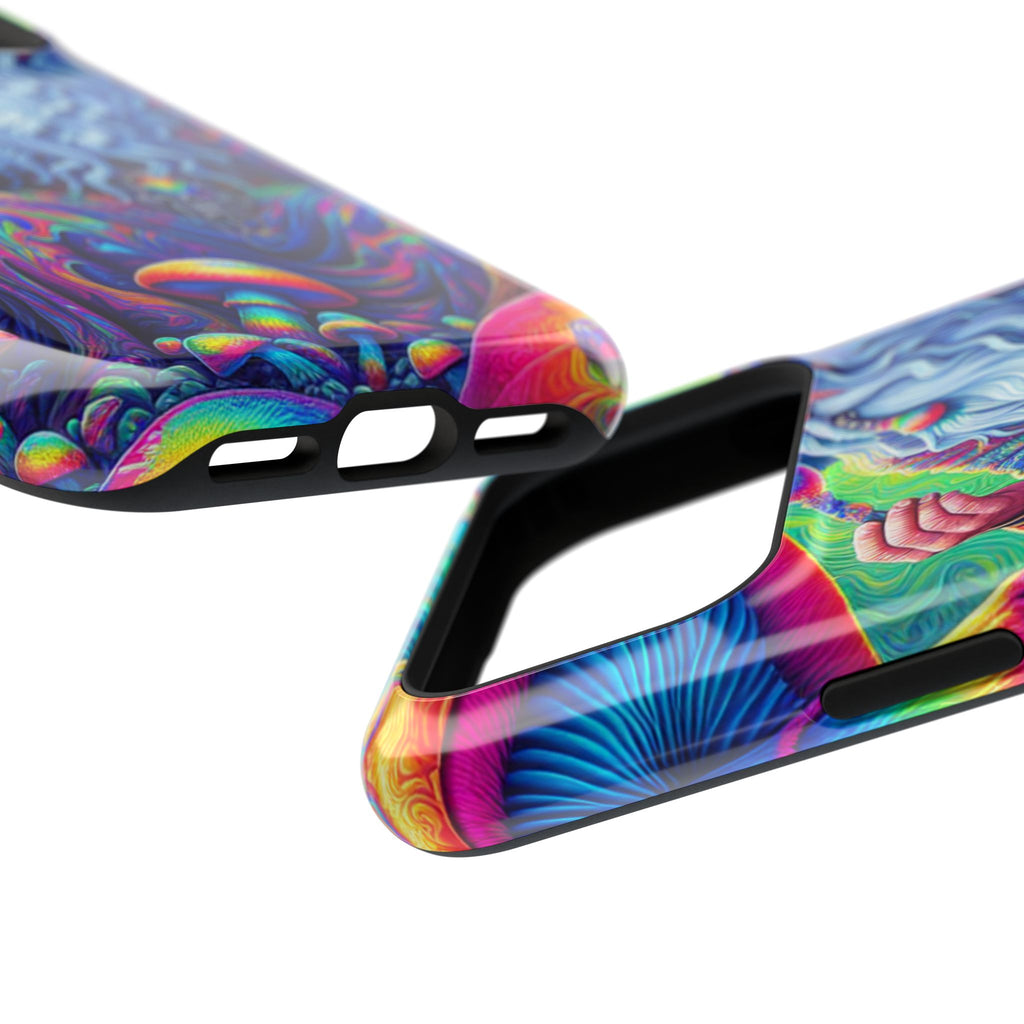 Psychedelic Wizard Phone Case — Impact‑Resistant Protective Cover
