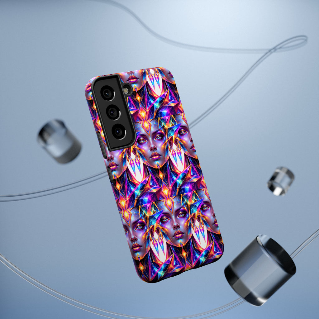 Lady DMT Phone Case — Protective Cosmic Art iPhone Cover