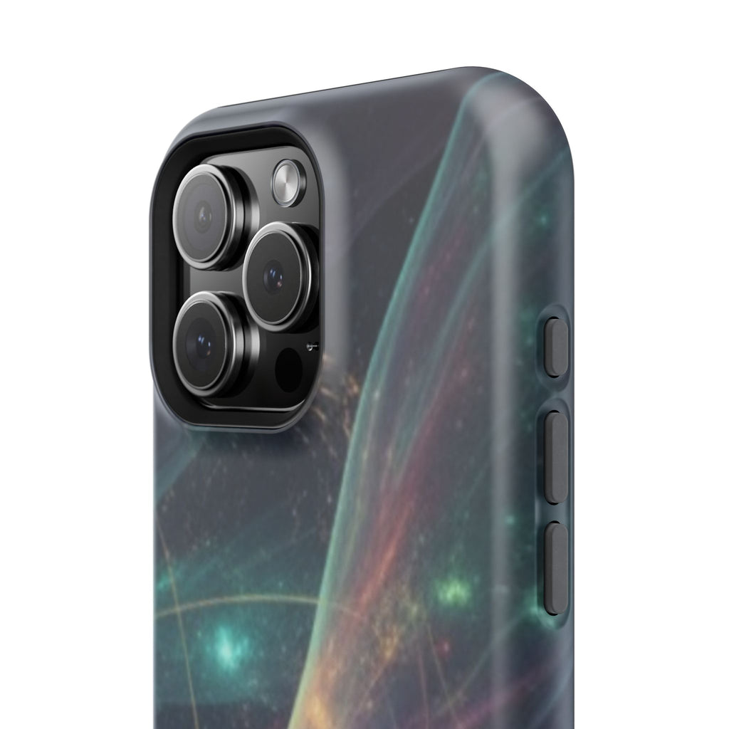 Galaxy Nebula Impact Phone Case — Protective Cosmic Art iPhone Cover