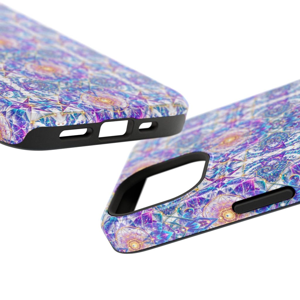 Geometric Pattern Phone Case — Protective Cosmic Art iPhone Cover