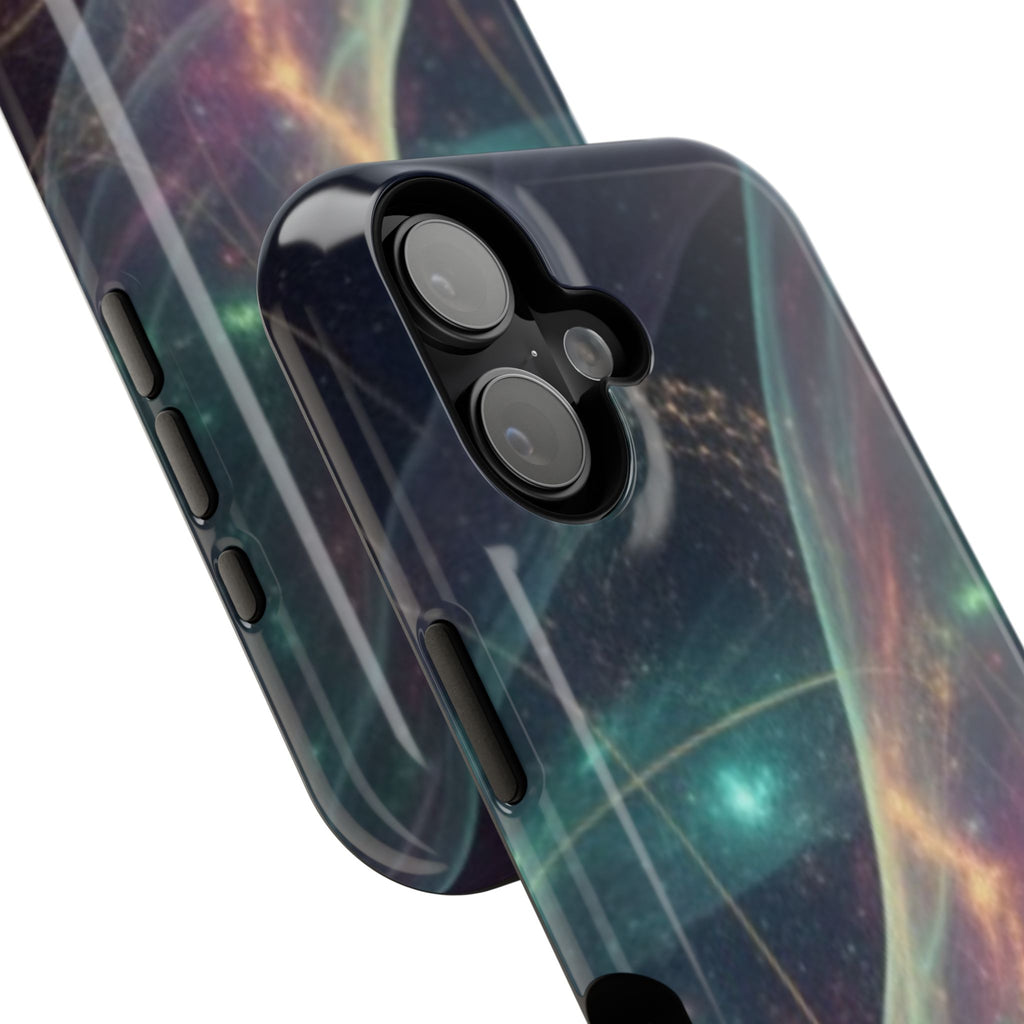 Galaxy Nebula Impact Phone Case — Protective Cosmic Art iPhone Cover