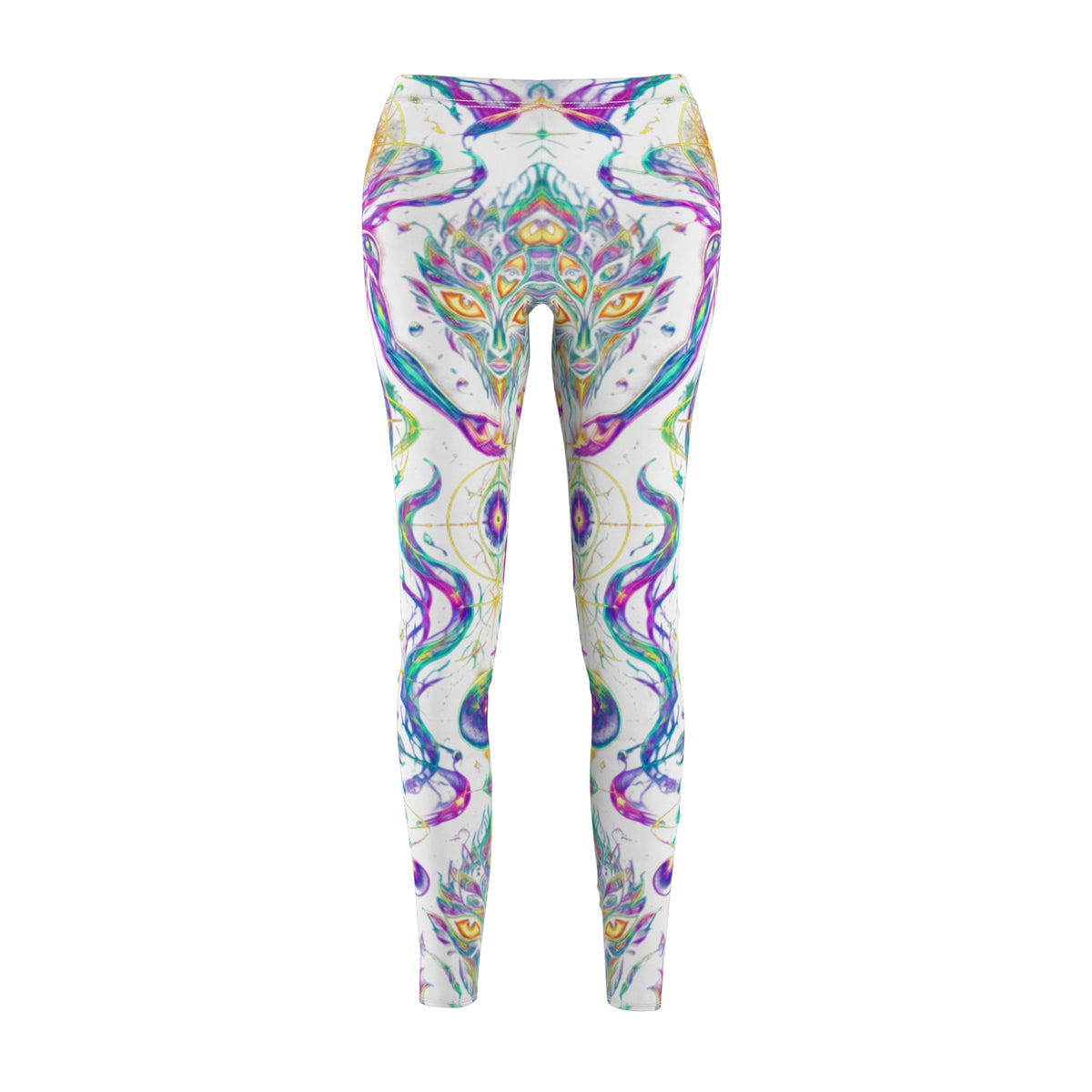 DMY Entities Women's Cut & Sew Casual Leggings (AOP)