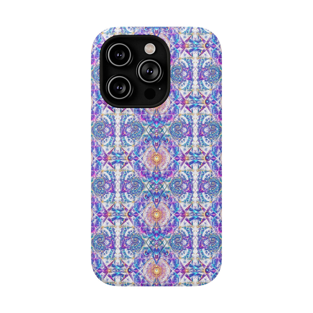 Geometric Pattern Phone Case — Protective Cosmic Art iPhone Cover
