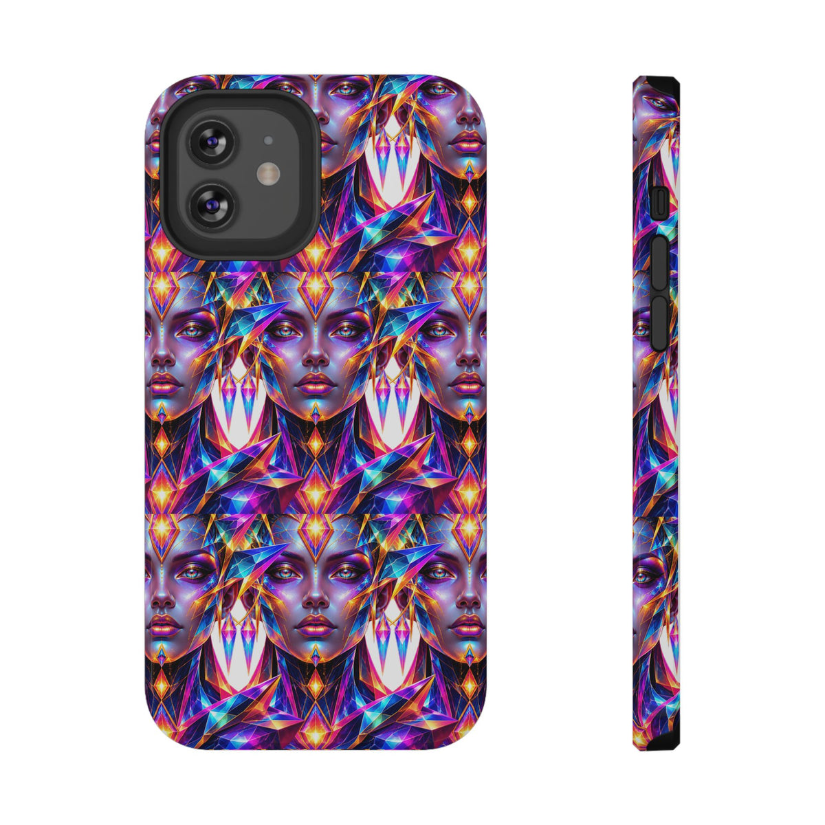 Lady DMT Phone Case — Protective Cosmic Art iPhone Cover