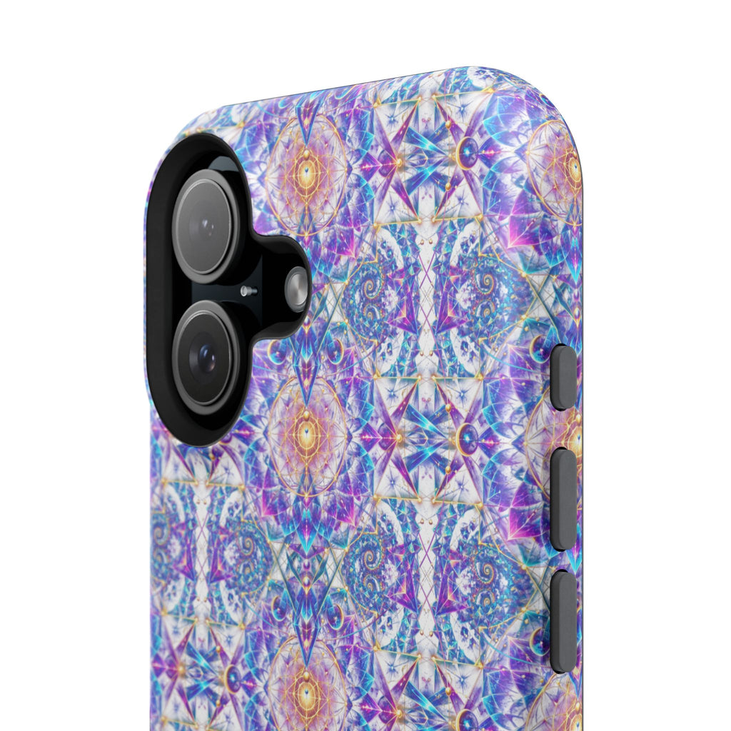 Geometric Pattern Phone Case — Protective Cosmic Art iPhone Cover