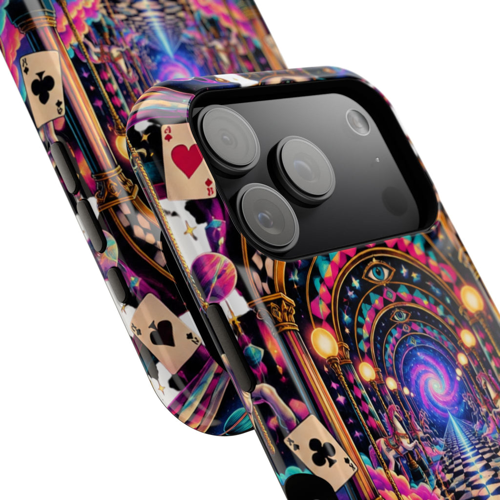 Psychedelic DMT Waiting Room Phone Case — Impact‑Resistant Protective Cover