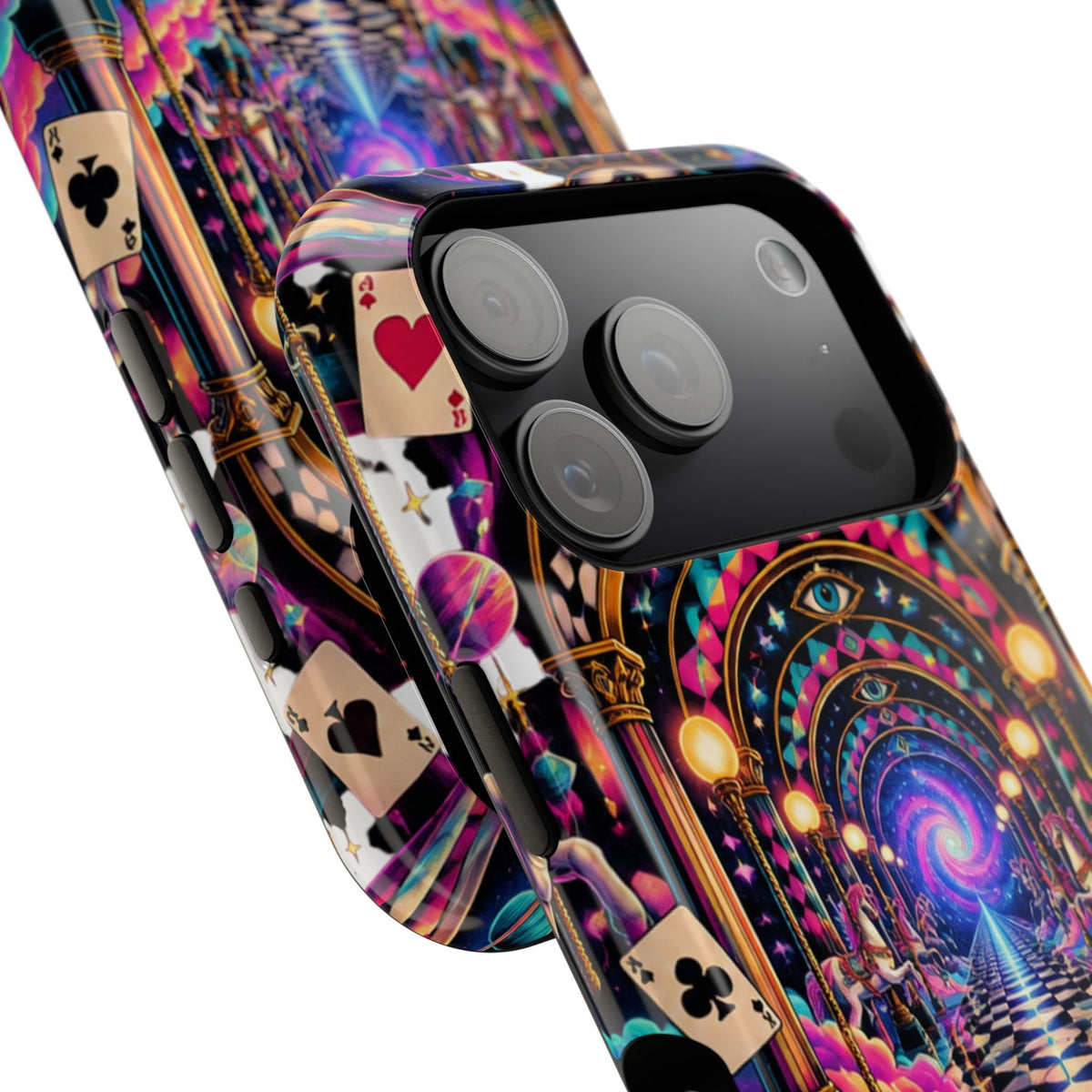 Psychedelic DMT Waiting Room Phone Case — Impact‑Resistant Protective Cover
