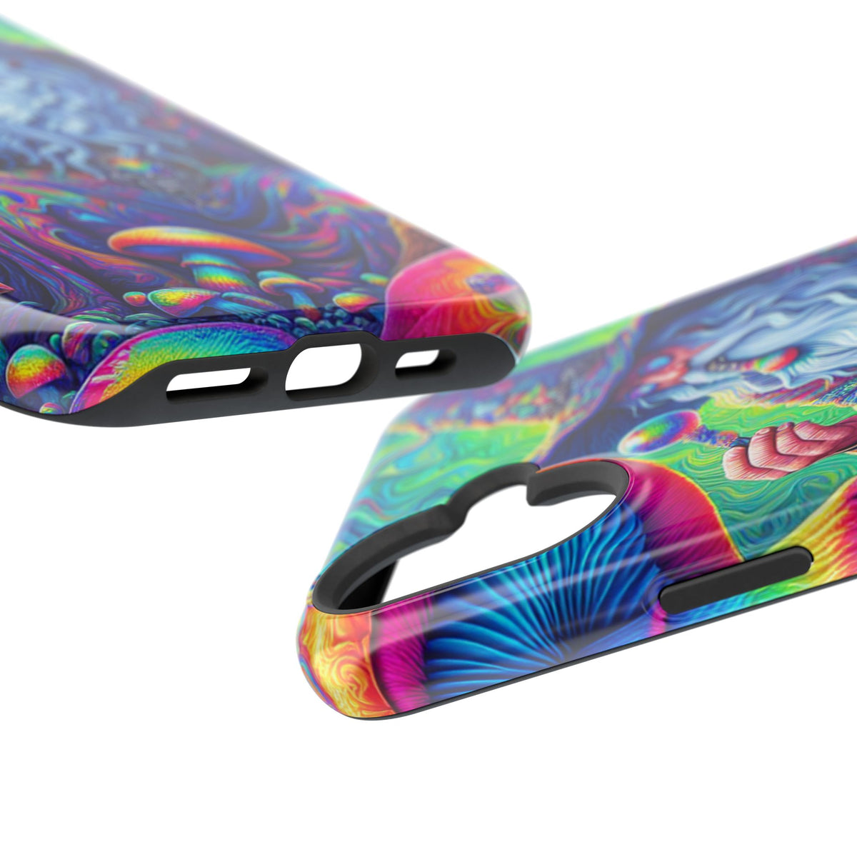 Psychedelic Wizard Phone Case — Impact‑Resistant Protective Cover