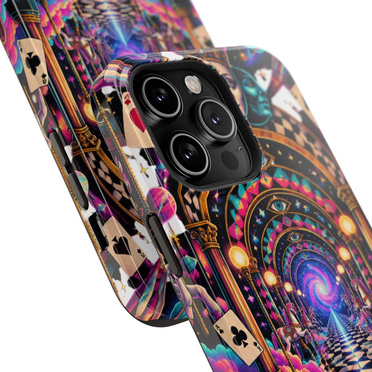 Psychedelic DMT Waiting Room Phone Case — Impact‑Resistant Protective Cover