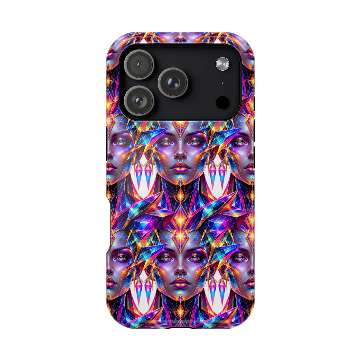 Lady DMT Phone Case — Protective Cosmic Art iPhone Cover