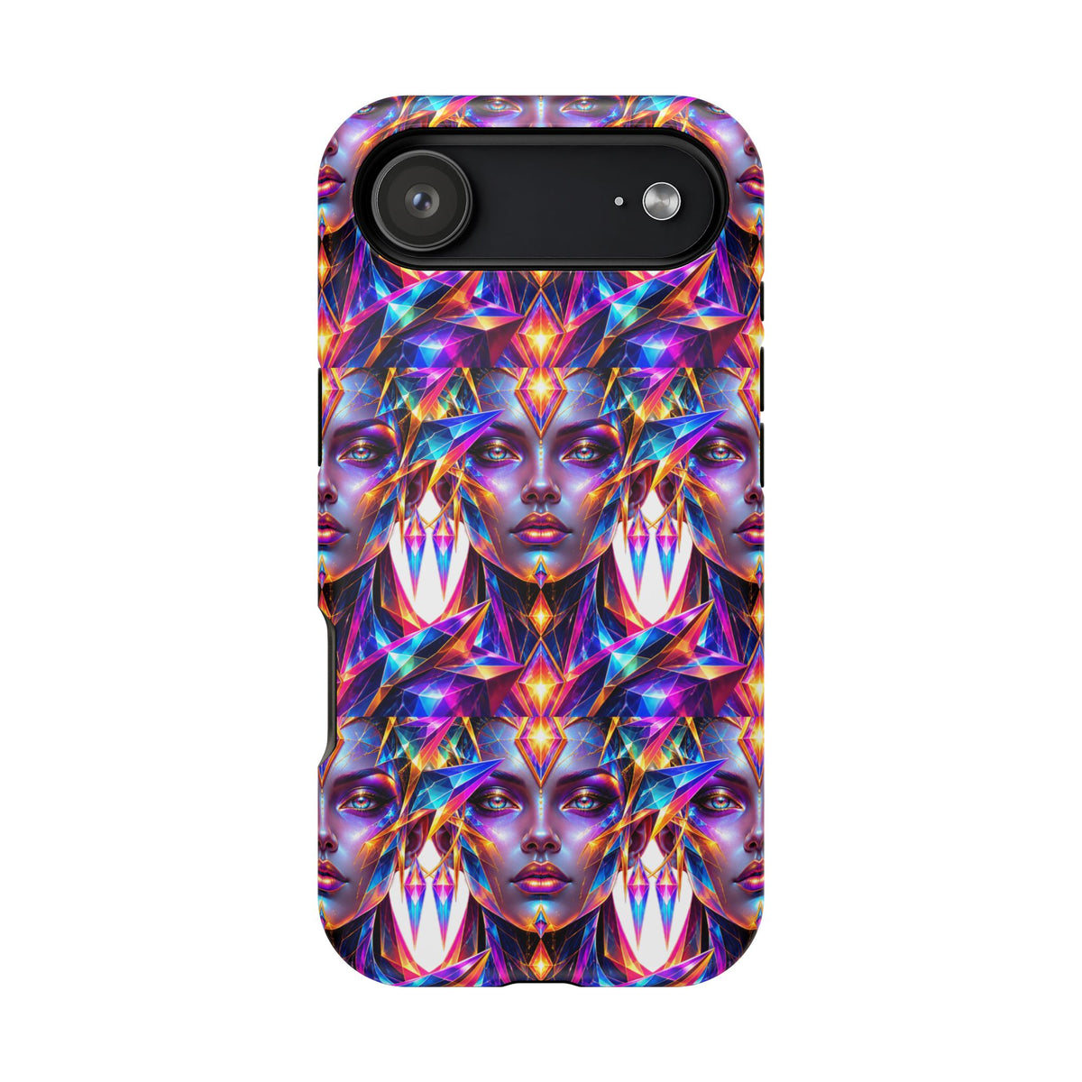 Lady DMT Phone Case — Protective Cosmic Art iPhone Cover