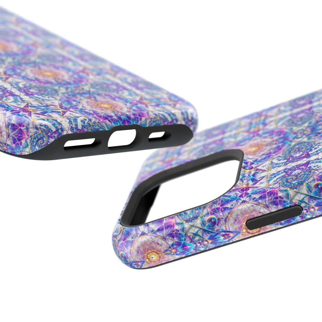 Geometric Pattern Phone Case — Protective Cosmic Art iPhone Cover
