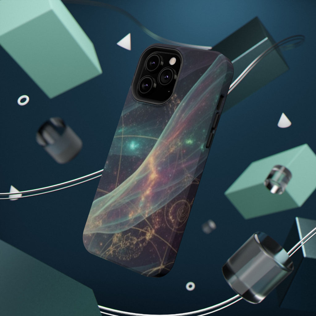 Galaxy Nebula Impact Phone Case — Protective Cosmic Art iPhone Cover