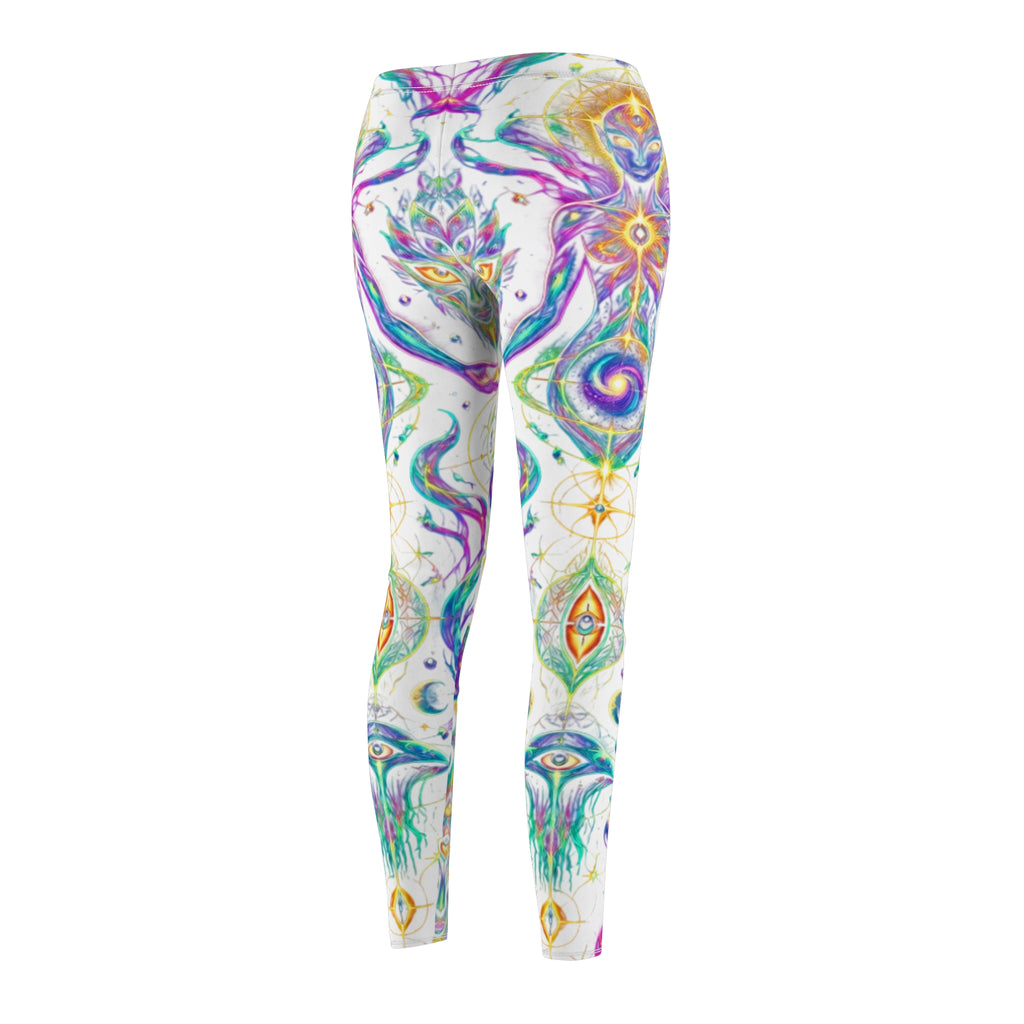 DMY Entities Women's Cut & Sew Casual Leggings (AOP)
