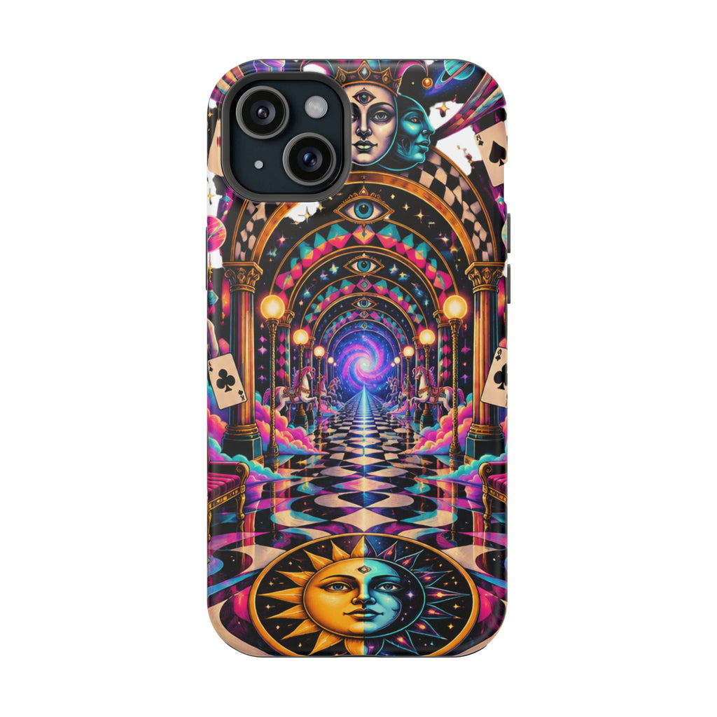 Psychedelic DMT Waiting Room Phone Case — Impact‑Resistant Protective Cover