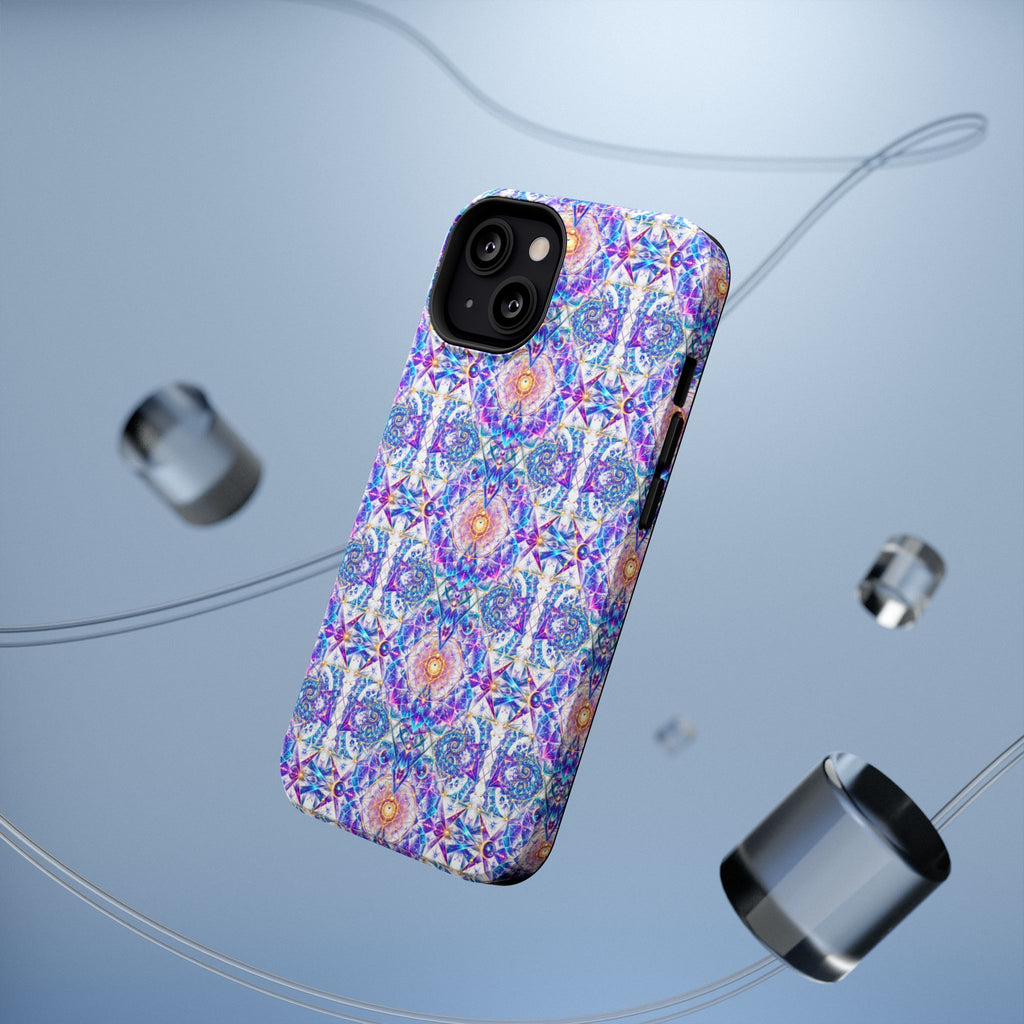 Geometric Pattern Phone Case — Protective Cosmic Art iPhone Cover