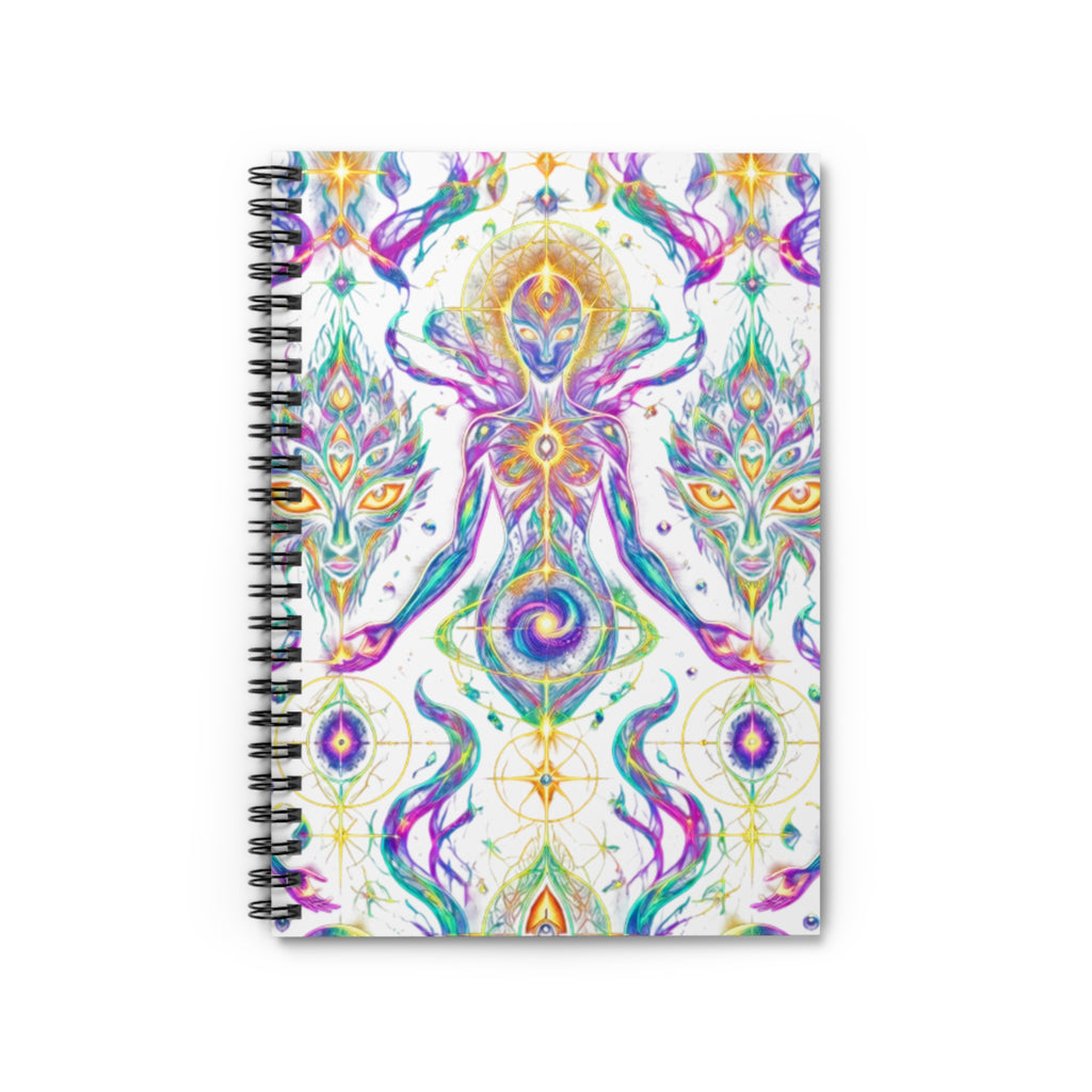 DMT Entity Spiral Notebook - Ruled Line