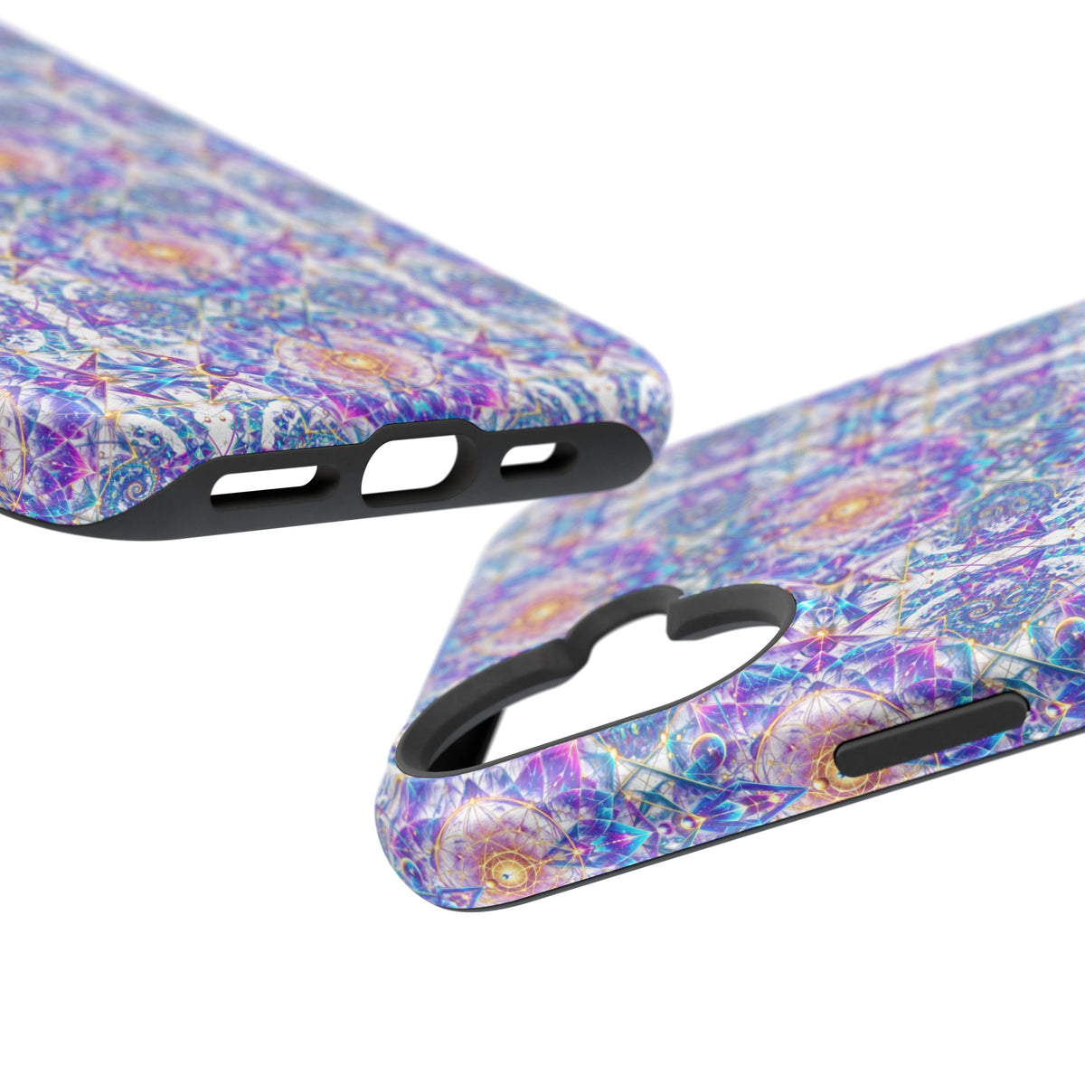 Geometric Pattern Phone Case — Protective Cosmic Art iPhone Cover