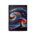 Mushroom Galaxy Spiral Notebook - Ruled Line