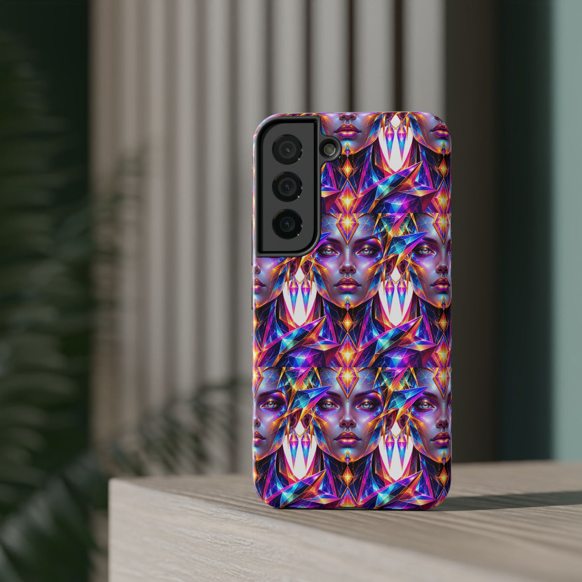 Lady DMT Phone Case — Protective Cosmic Art iPhone Cover