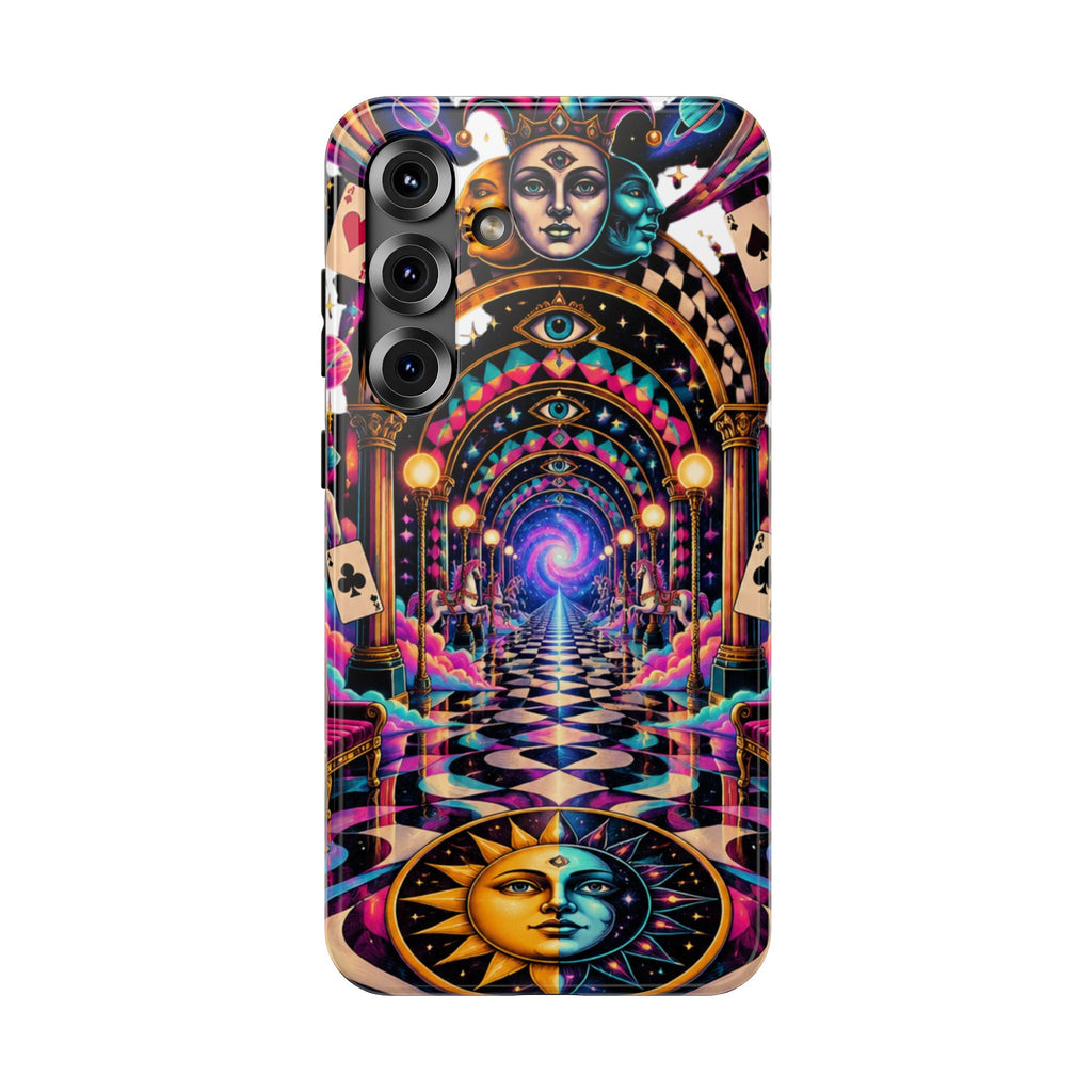 Psychedelic DMT Waiting Room Phone Case — Impact‑Resistant Protective Cover