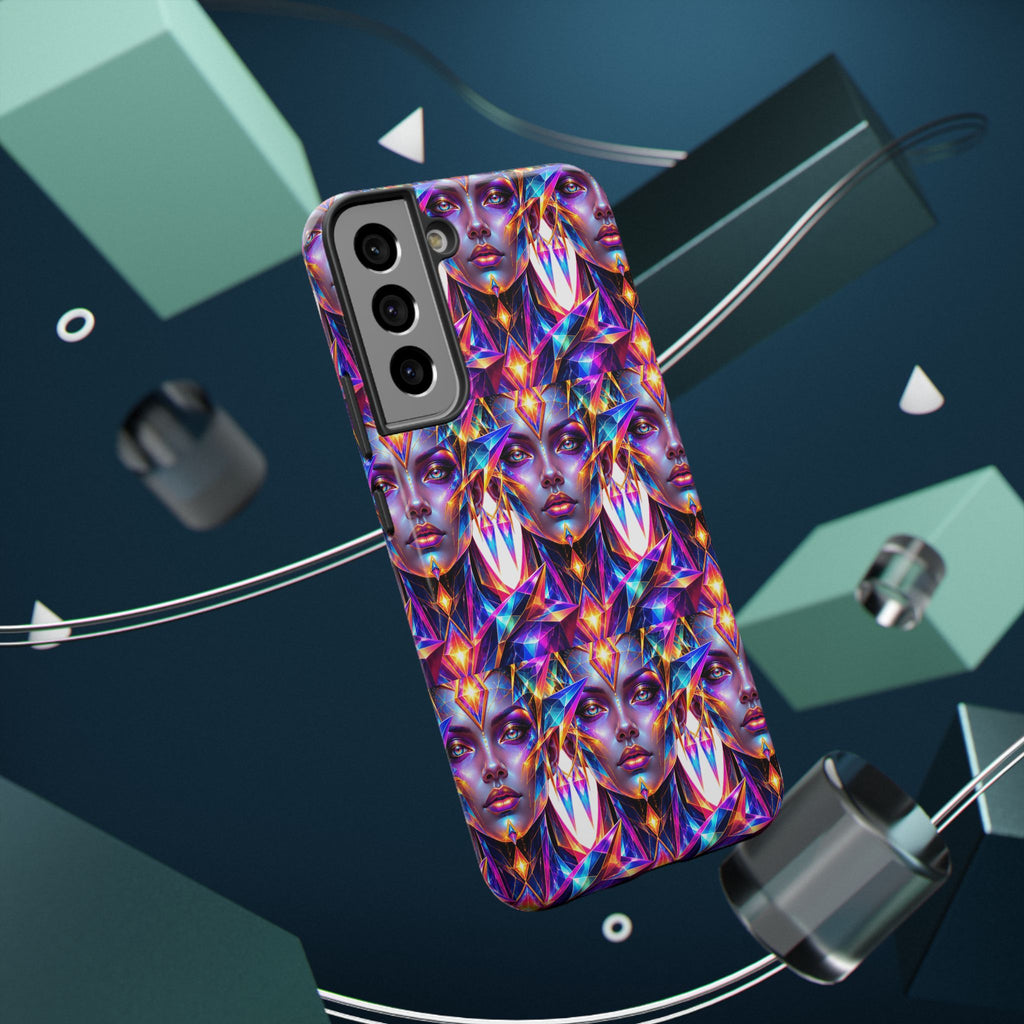 Lady DMT Phone Case — Protective Cosmic Art iPhone Cover