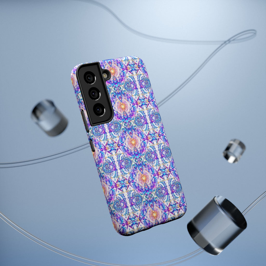 Geometric Pattern Phone Case — Protective Cosmic Art iPhone Cover