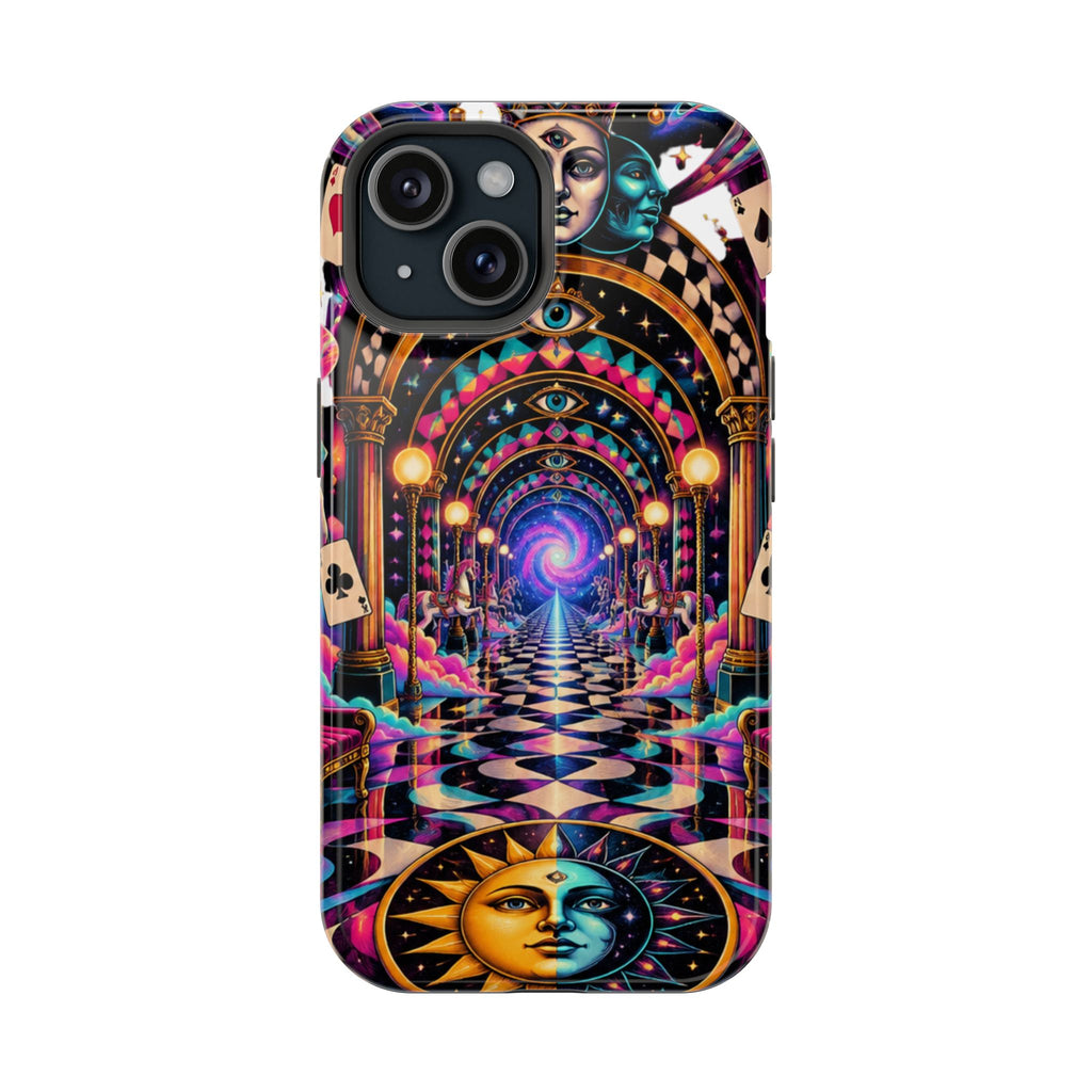 Psychedelic DMT Waiting Room Phone Case — Impact‑Resistant Protective Cover