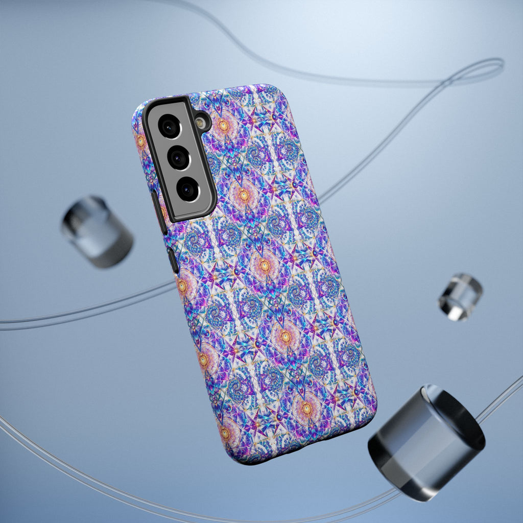 Geometric Pattern Phone Case — Protective Cosmic Art iPhone Cover