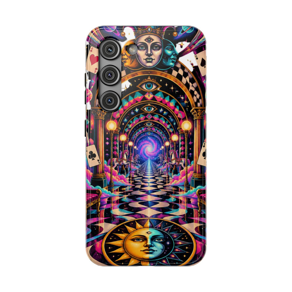 Psychedelic DMT Waiting Room Phone Case — Impact‑Resistant Protective Cover