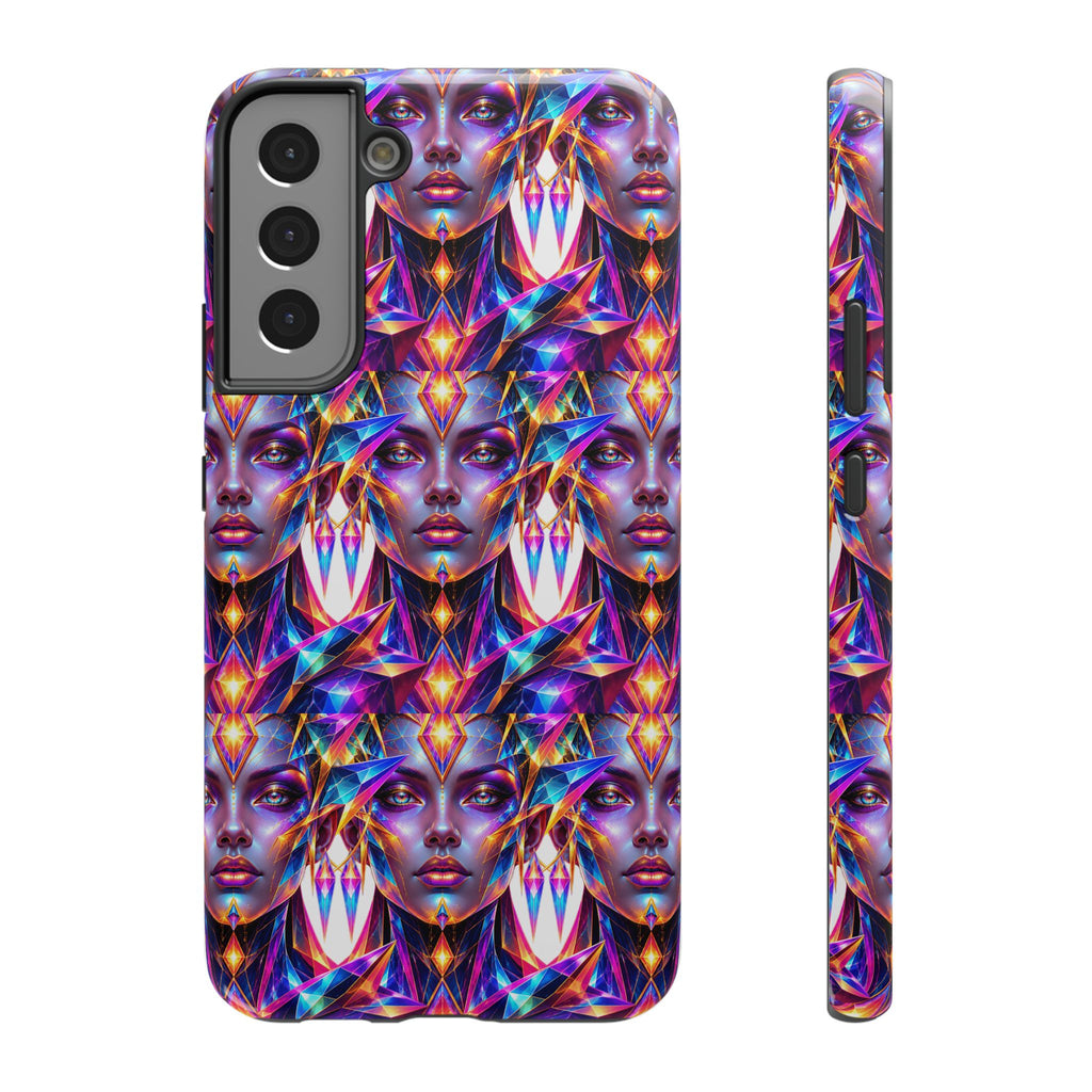 Lady DMT Phone Case — Protective Cosmic Art iPhone Cover