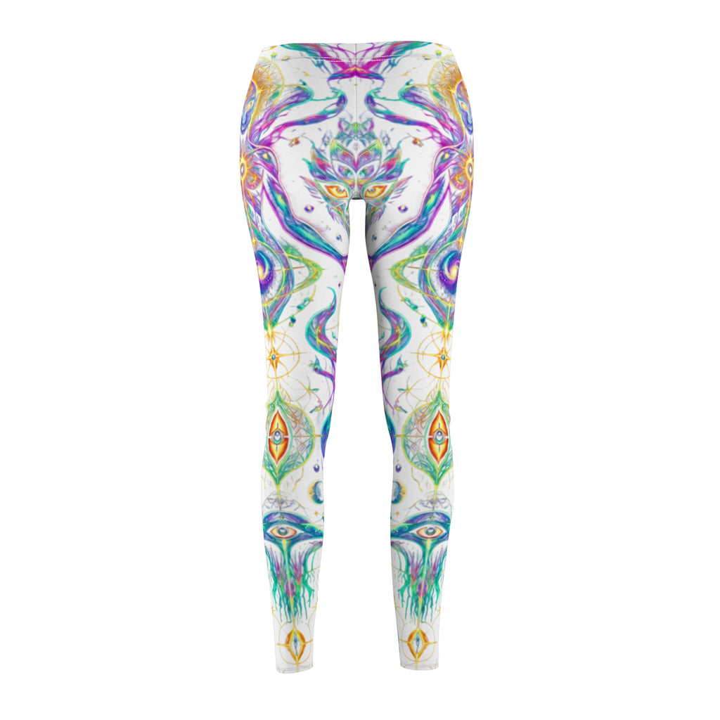 DMY Entities Women's Cut & Sew Casual Leggings (AOP)