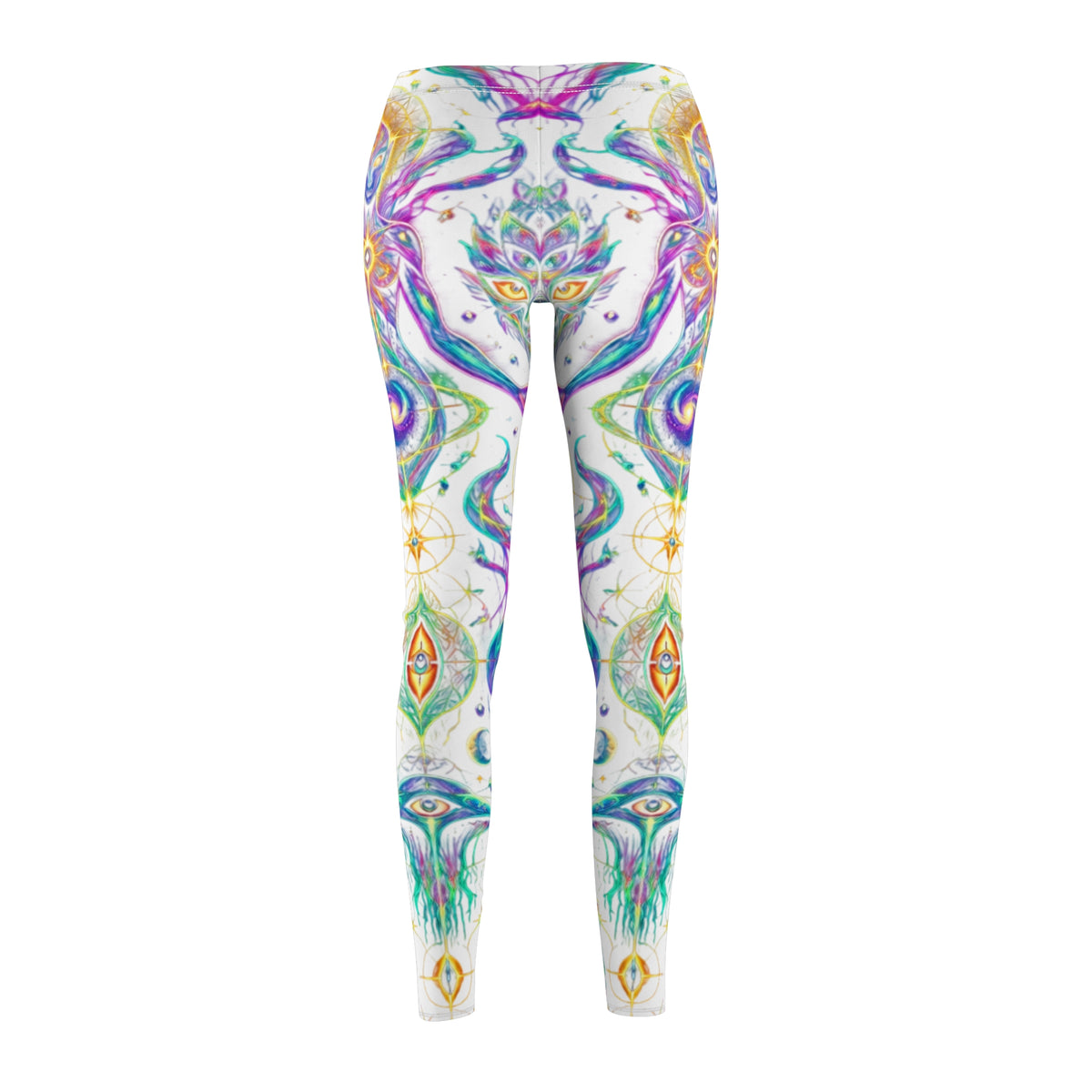 DMY Entities Women's Cut & Sew Casual Leggings (AOP)