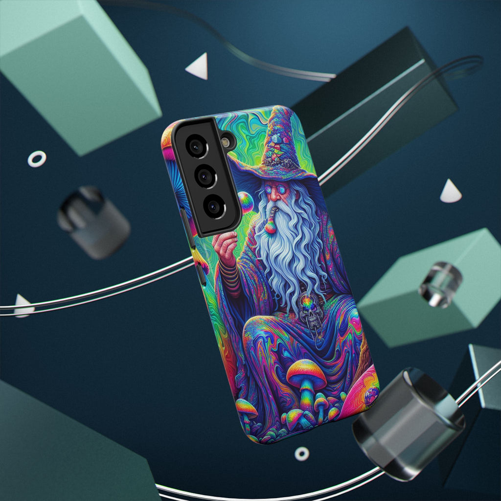 Psychedelic Wizard Phone Case — Impact‑Resistant Protective Cover