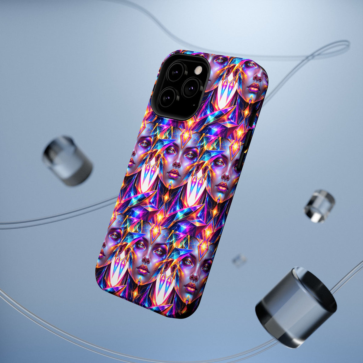 Lady DMT Phone Case — Protective Cosmic Art iPhone Cover
