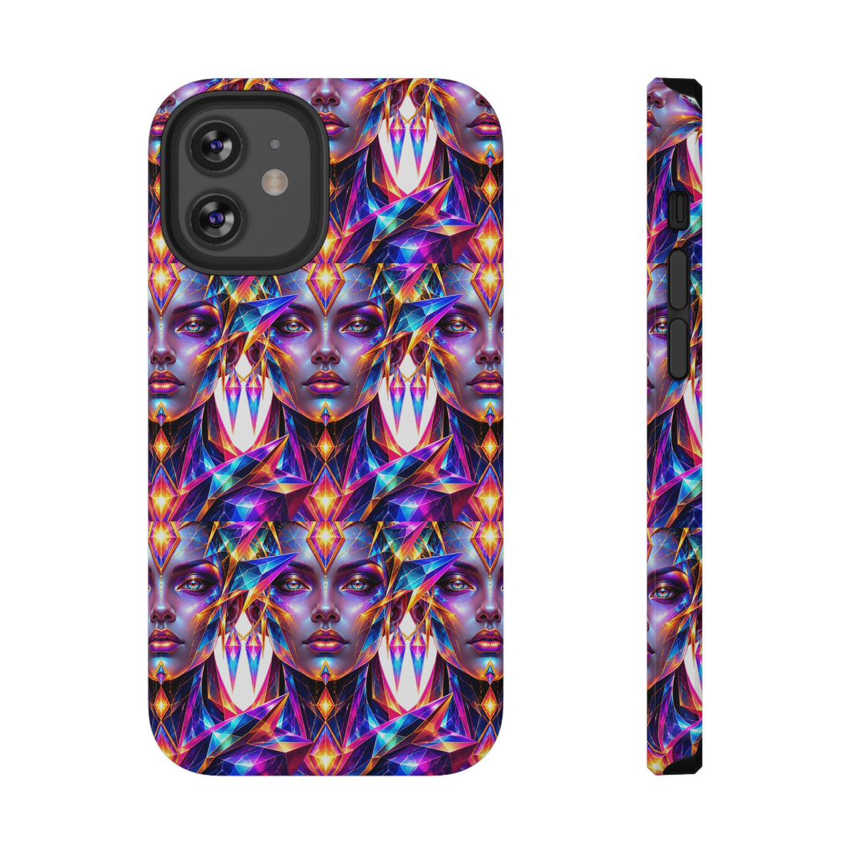 Lady DMT Phone Case — Protective Cosmic Art iPhone Cover