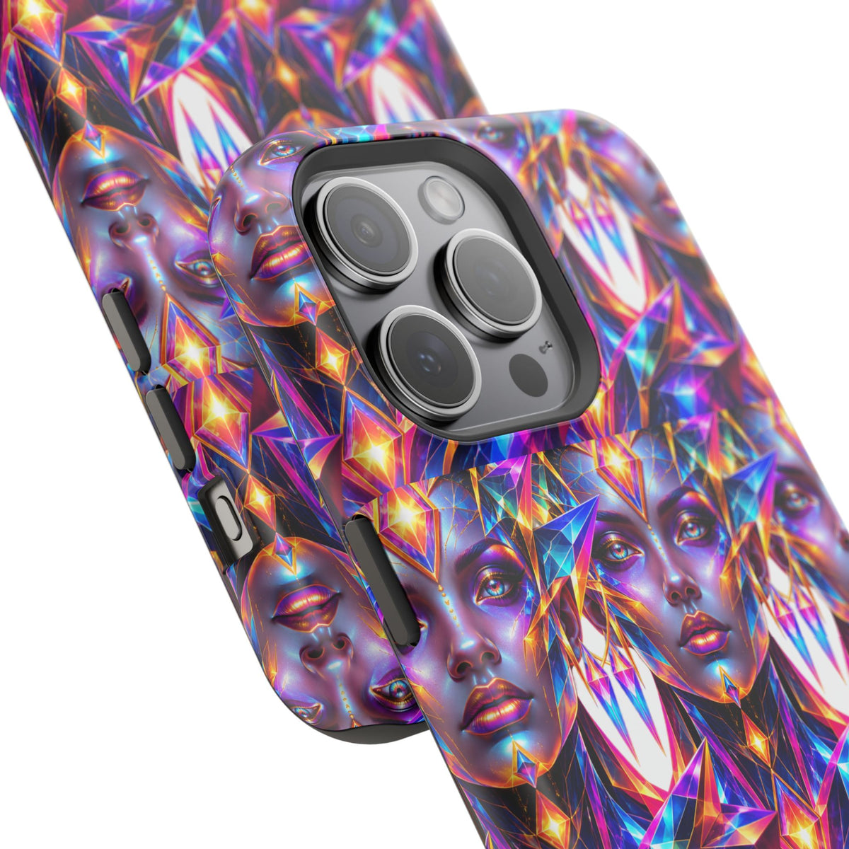 Lady DMT Phone Case — Protective Cosmic Art iPhone Cover