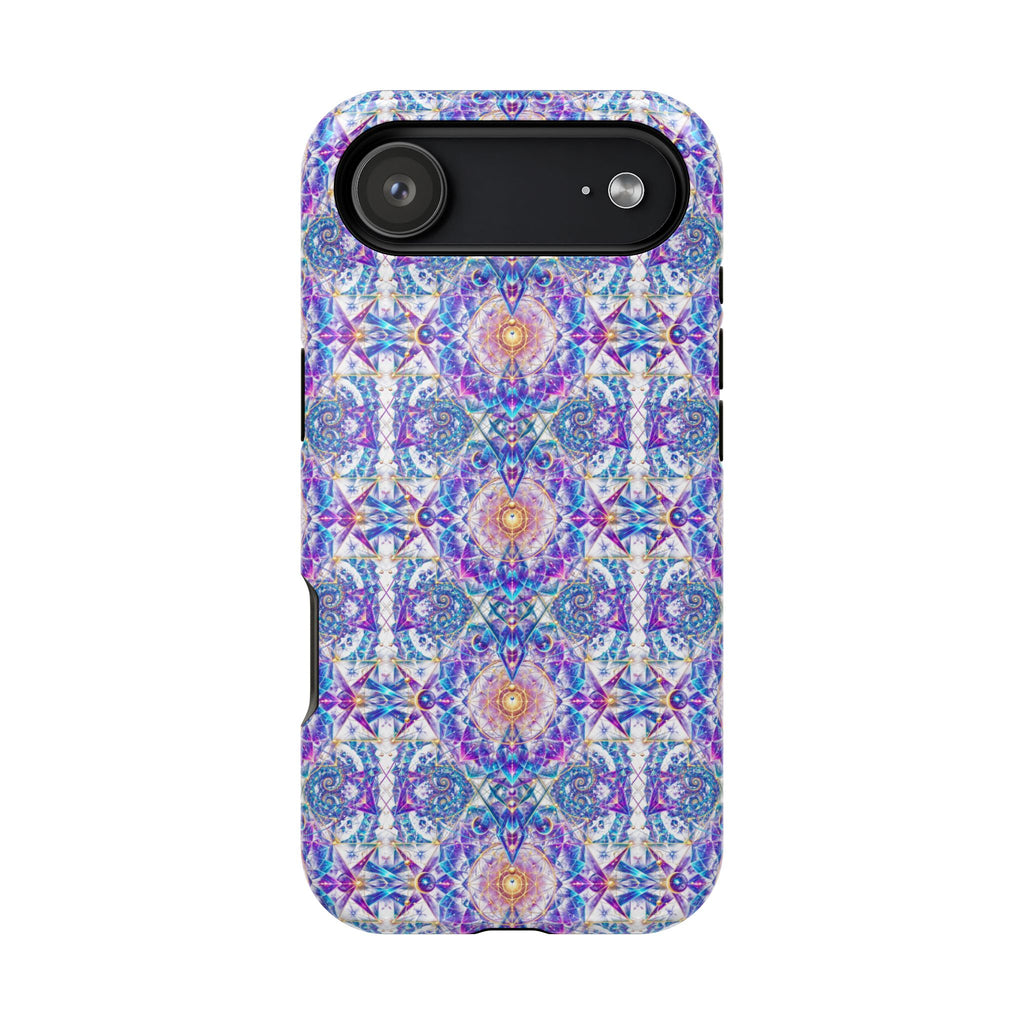 Geometric Pattern Phone Case — Protective Cosmic Art iPhone Cover