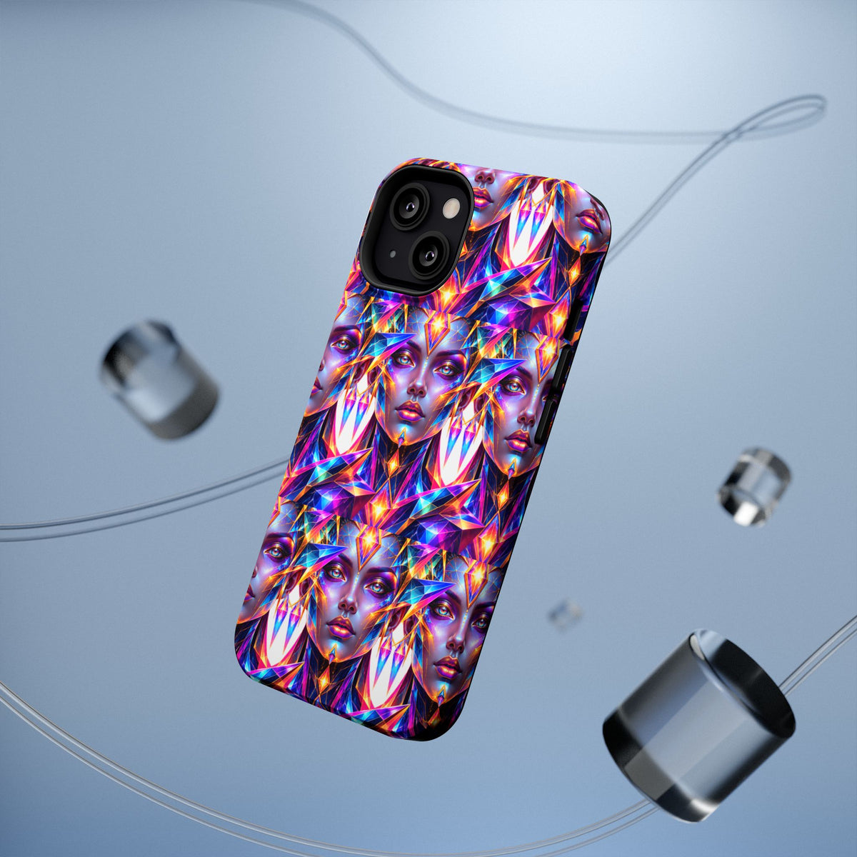 Lady DMT Phone Case — Protective Cosmic Art iPhone Cover
