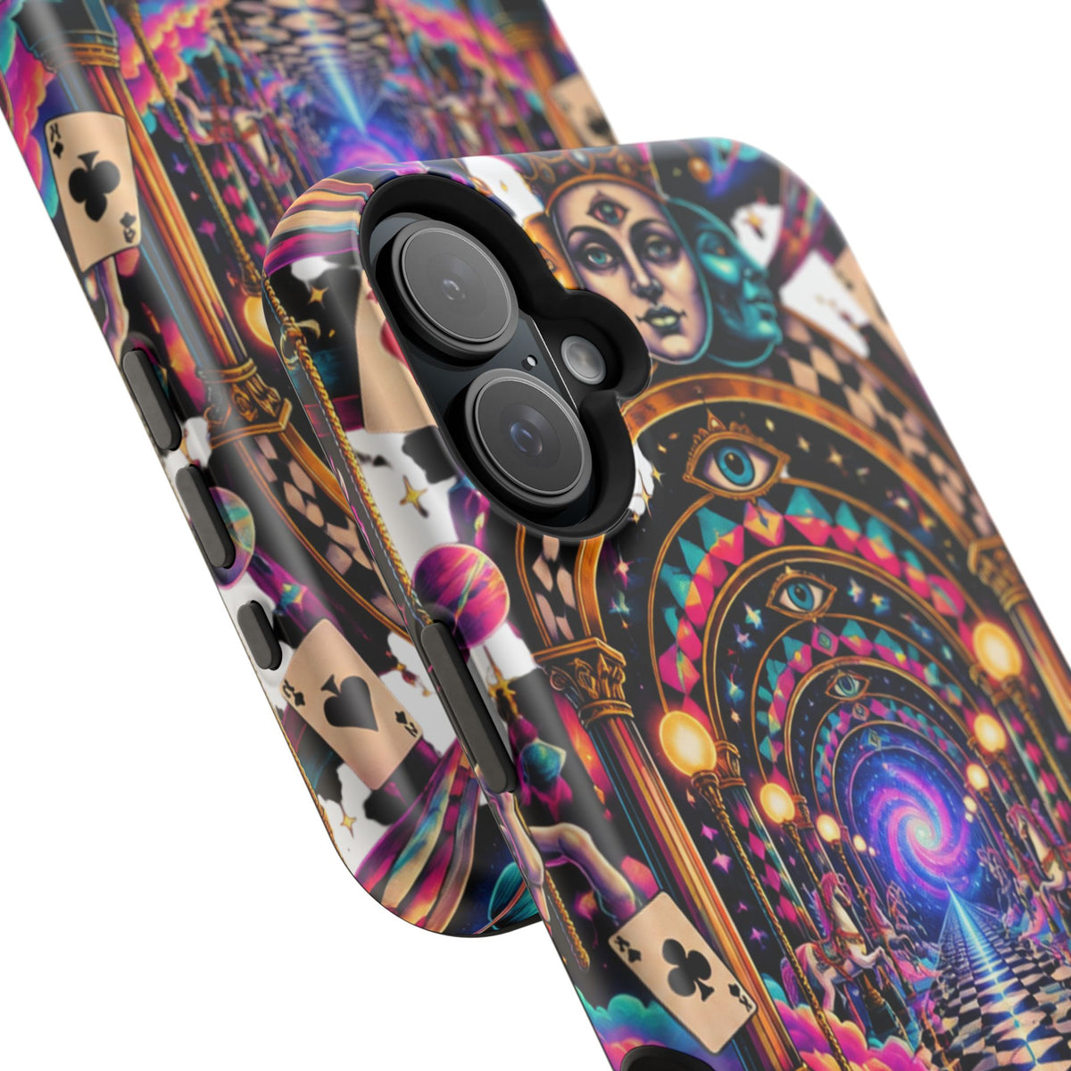 Psychedelic DMT Waiting Room Phone Case — Impact‑Resistant Protective Cover