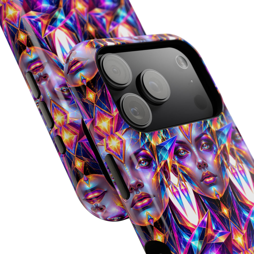 Lady DMT Phone Case — Protective Cosmic Art iPhone Cover