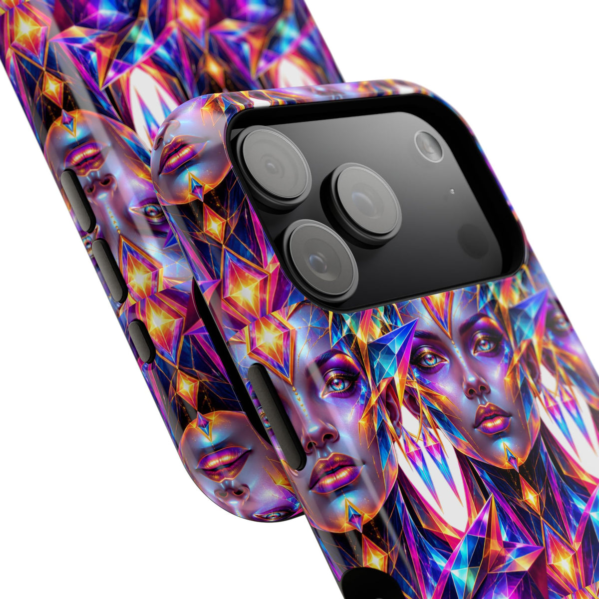 Lady DMT Phone Case — Protective Cosmic Art iPhone Cover