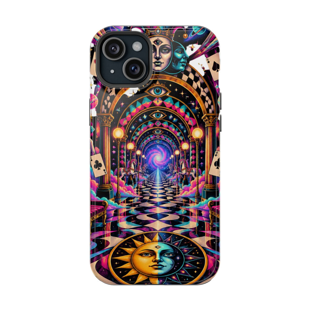 Psychedelic DMT Waiting Room Phone Case — Impact‑Resistant Protective Cover