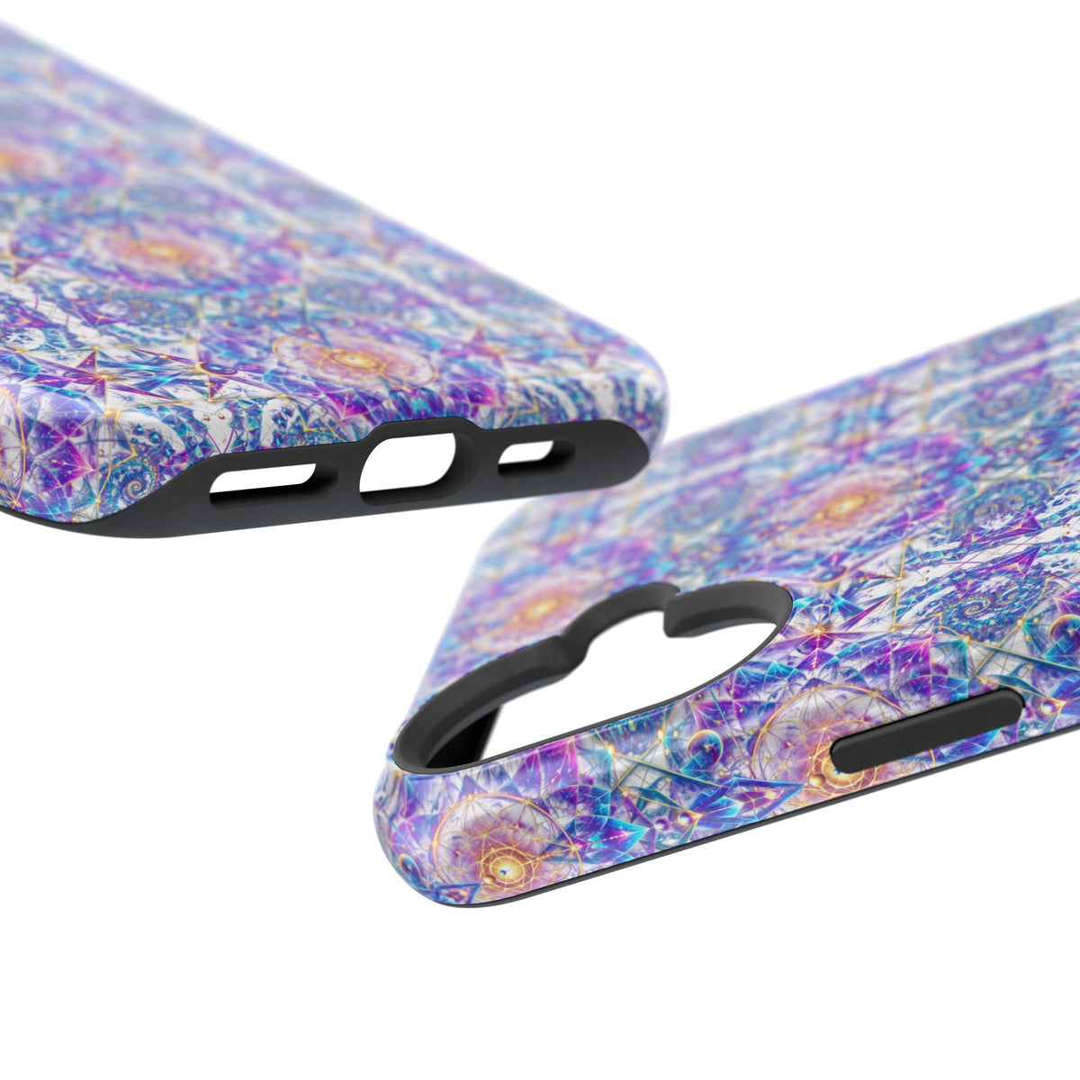 Geometric Pattern Phone Case — Protective Cosmic Art iPhone Cover