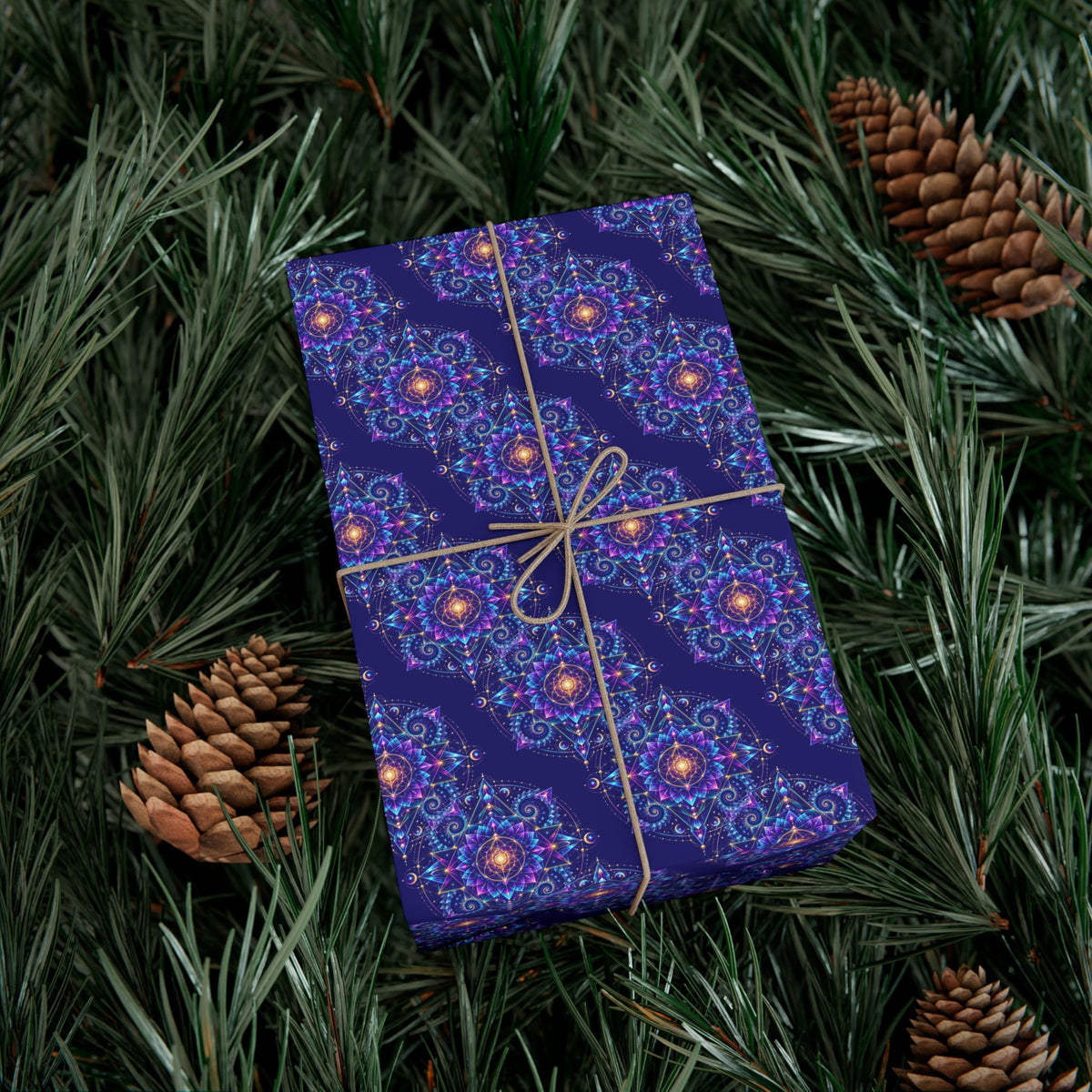 Geometric Patterned Gift Wrap Papers