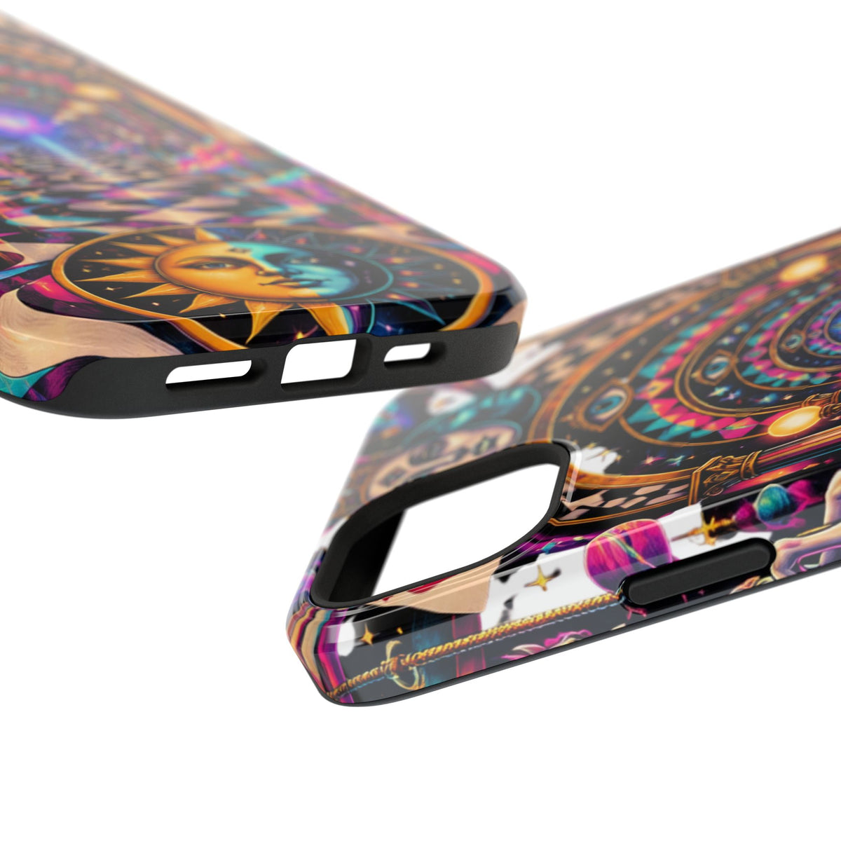 Psychedelic DMT Waiting Room Phone Case — Impact‑Resistant Protective Cover