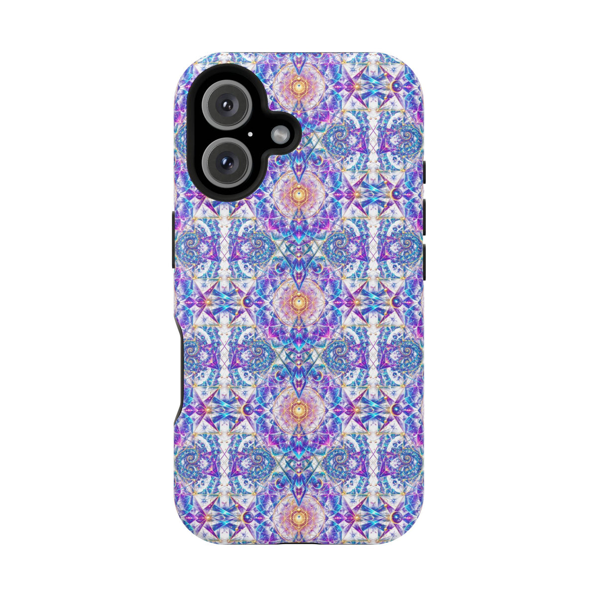 Geometric Pattern Phone Case — Protective Cosmic Art iPhone Cover