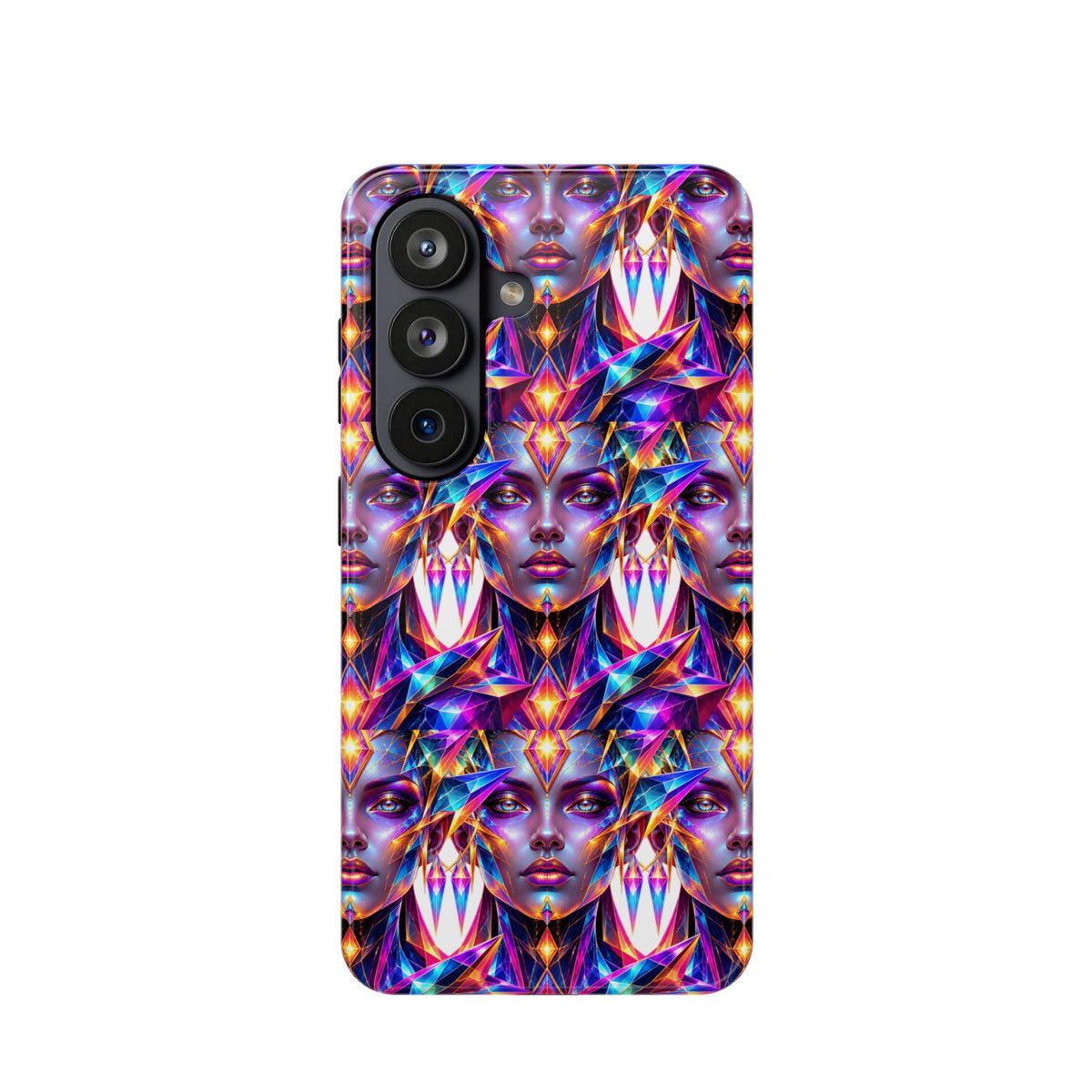 Lady DMT Phone Case — Protective Cosmic Art iPhone Cover