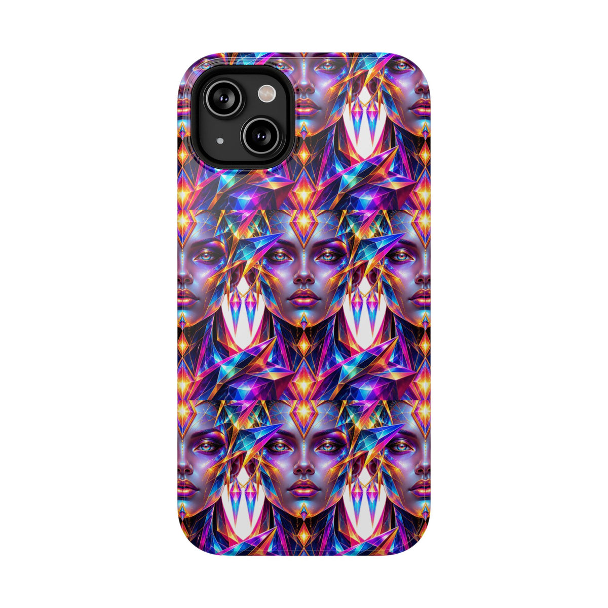 Lady DMT Phone Case — Protective Cosmic Art iPhone Cover